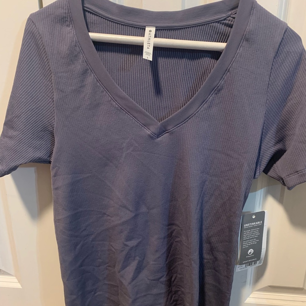 Renew v neck tee.